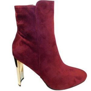Bonnibel Women's Treasure-1 Suede High Heel Ankle Boots